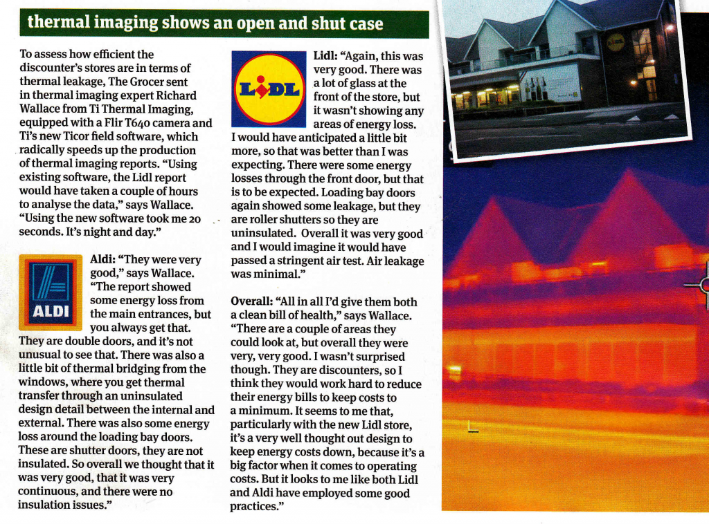 The Grocer Magazine Thermal Imaging Green Issue