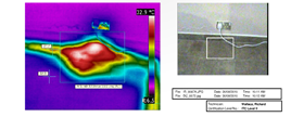 water Leak thermal imaging detection 2014